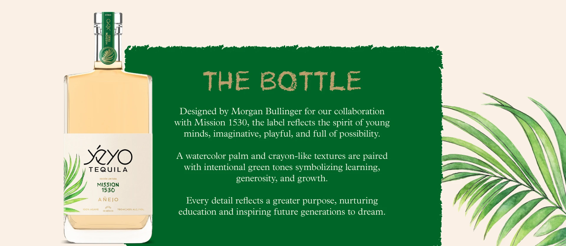 Original Mission 1530 artwork describing the sold-out release bottle