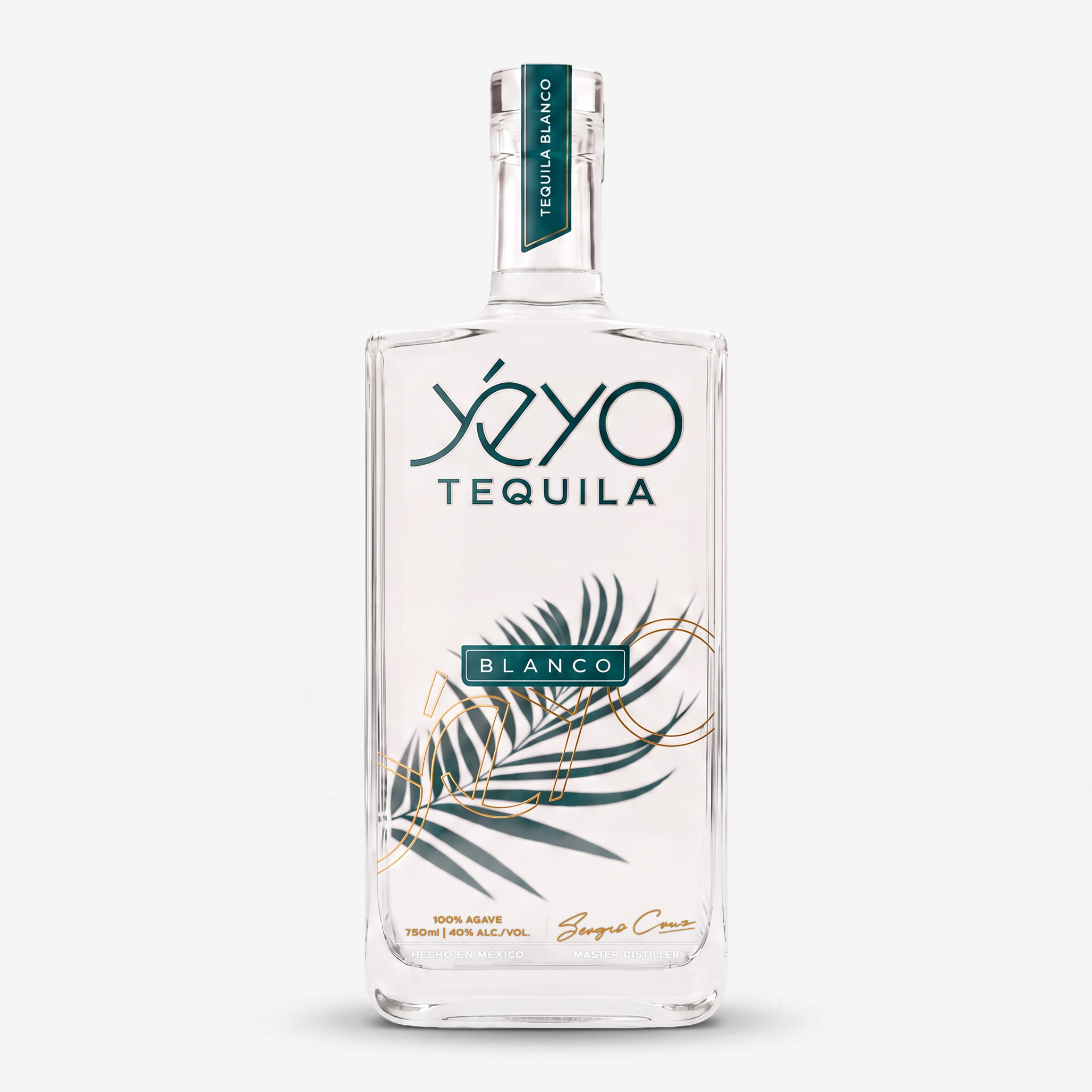 Yéyo Tequila Blanco bottle